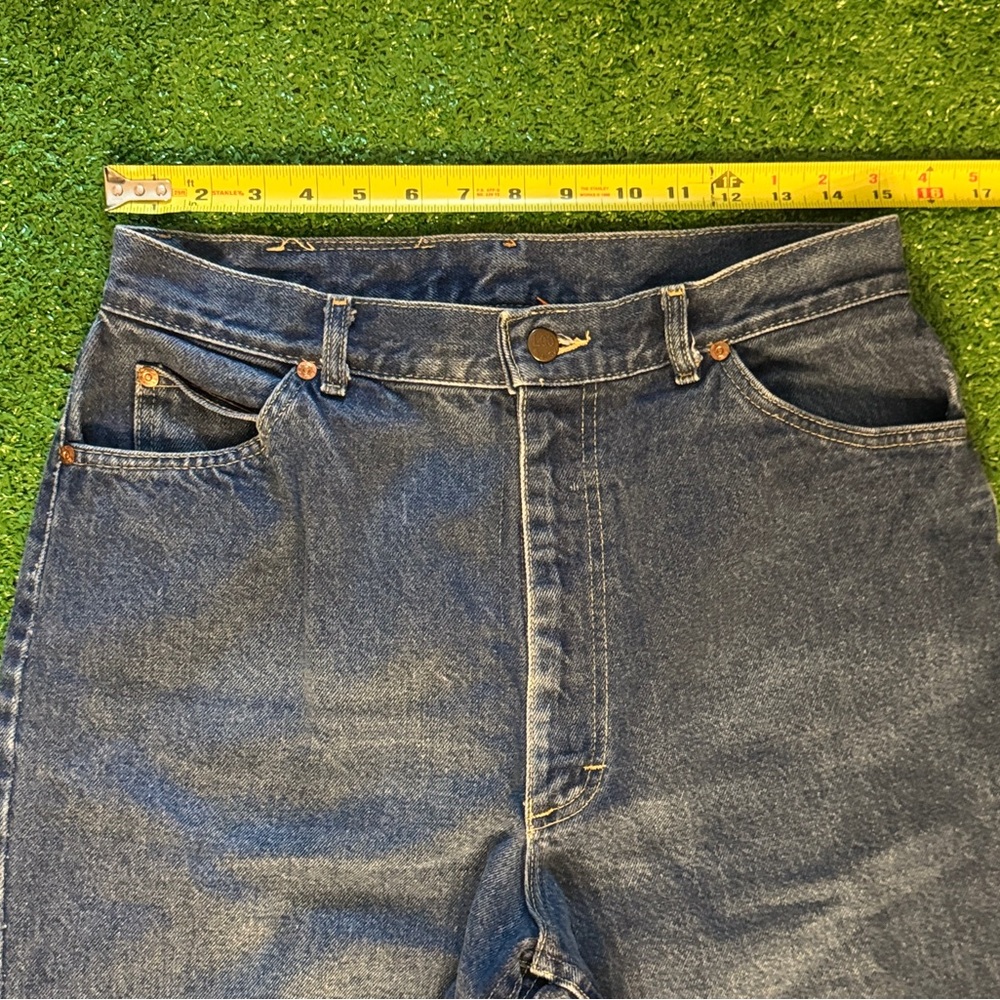 Lee Women's High Rise Blue Jeans - Picture 4 of 8